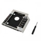 Second Hard Disk Drive CADDY-Secondary CD-ROM Storage for Laptop#